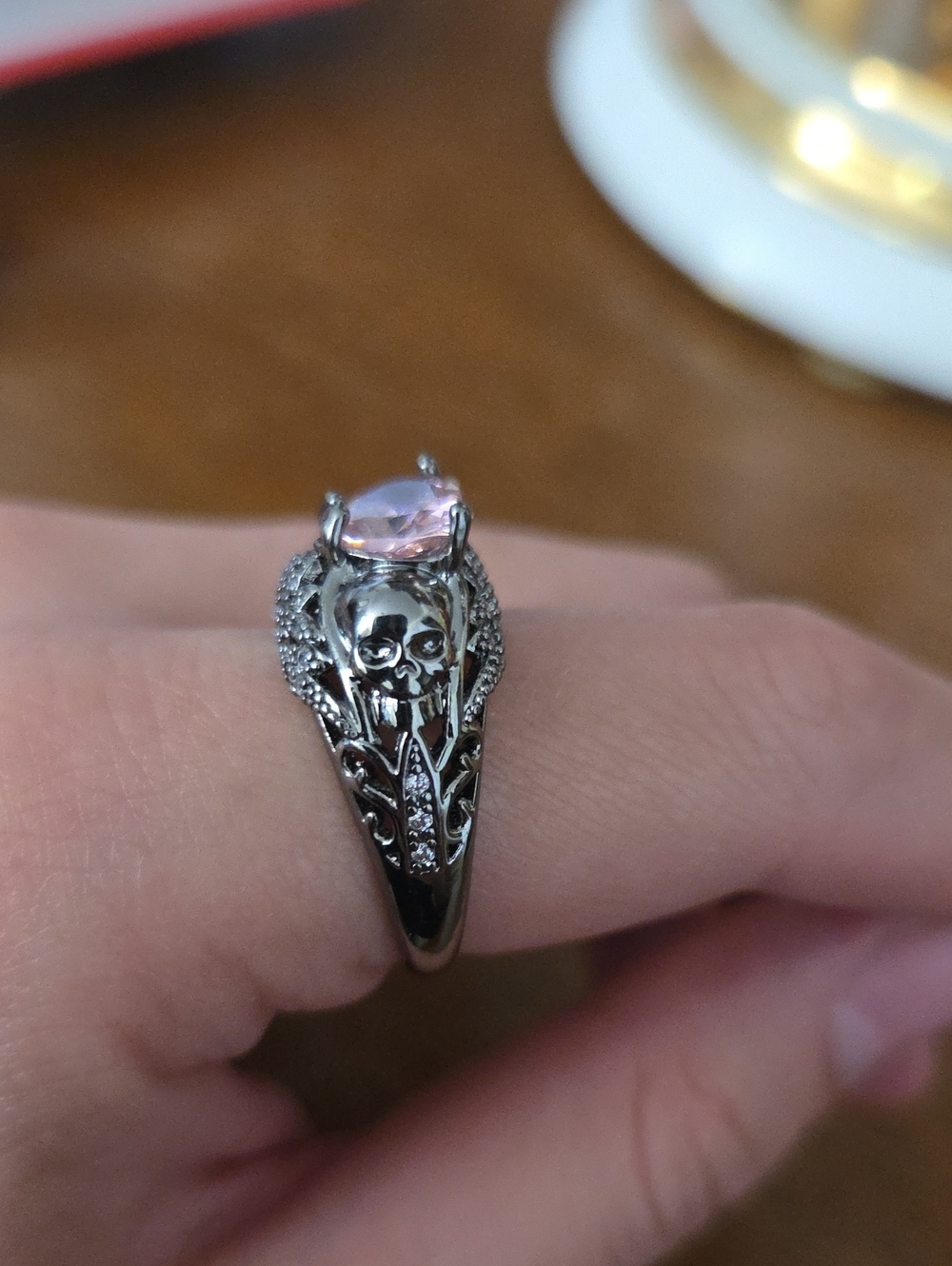 Gothic Promise/wedding Ring
